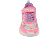 SKECHERS S LIGHT UNICORN DREAM - HEART SPRKLES SKO I PINK TEKSTIL