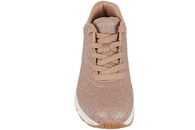 SKECHERS UNO-GLITTER BOMB ROSEGOLD SNEAKER