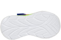 SKECHERS SNEAKERS MED BLÅ VELCRO