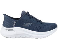 salg af SKECHERS ARCH FIT 2.0 EASY CHIC - SLIP INS DARK BLUE SNEAKER