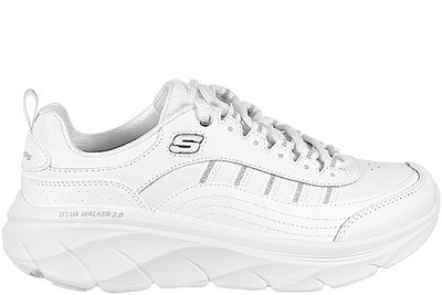 salg af SKECHERS DLUX WALKER 2.0 GOLDEN STEP WHITE SNEAKER