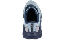 SKECHERS SNEAKERS I LYSEBLÅ TEKSTIL