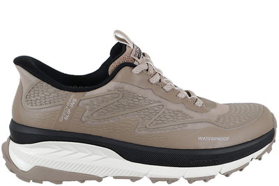 salg af SKECHERS SWITCH BACK MIST GREY BROWN SNEAKER