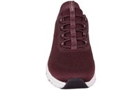 SKECHERS GLIDE-STEP ELEVATE AMAZE SLIP-IN SKO I BORDEAUX TEKSTIL