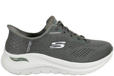 salg af SKECHERS ARCH-FIT 2.0 MORNING MIST SNEAKERS I GRØNT TEKSTIL