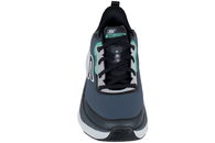 SKECHERS MAX RUN - VORTEZA LØBESKO I BLÅ TEKSTIL