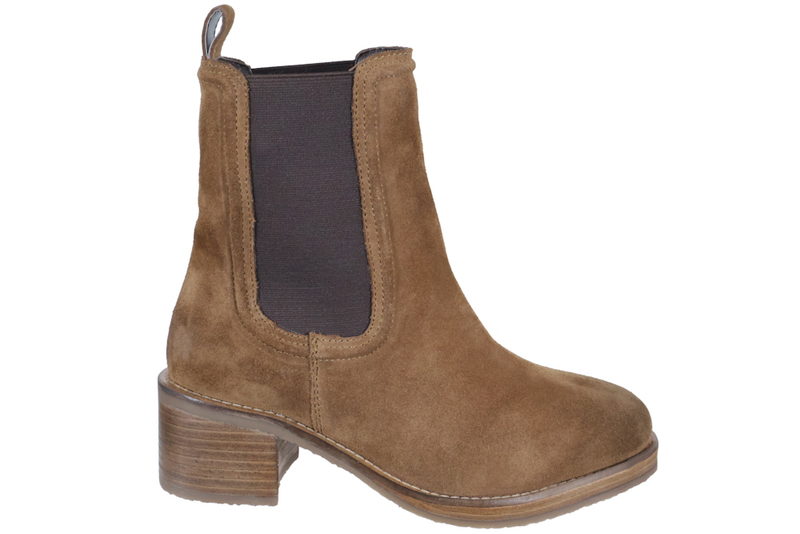 salg af COPENHAGEN SHOES AWARE AND MORE ANKELSTØVLE I BRUNT RUSKIND