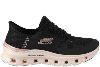 salg af SKECHERS GLIDE-STEP PRO SLIP-INS SNEAKERS I SORT TEKSTIL