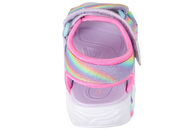 SKECHERS SANDAL I LILLA TEKSTIL