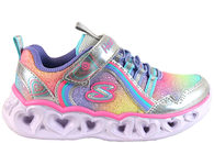 salg af SKECHERS RAINBOW LUX MULTIFARVET MESH SNEAKERS