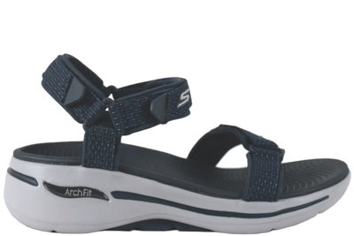 salg af SKECHERS GO WALK ARCH FIT MØRKEBLÅ SANDAL