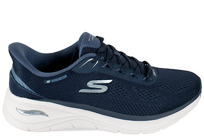 salg af SKECHERS ARCH FIT 3.0 - TRUE STEP NAVY BLUE SLIP-INS