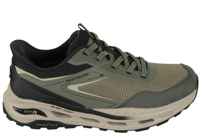 salg af SKECHERS ARCH FIT ORVAN ULTRA. TALON OLIVE SLIP-INS
