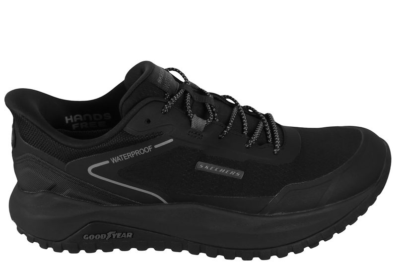 salg af SKECHERS - BADGER KODA BLACK SLIP-INS