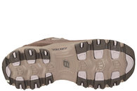 SKECHERS SNEAKERS MED CHOKOLADEFARVEDE SNØREBÅND