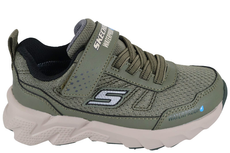 salg af SKECHERS ELITE SPORT TREAD - AQUA VEK OLIVE SNEAKER