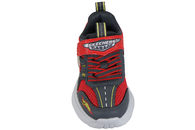 SKECHERS GARAGE SNEAKERS I RØDT OG GRÅT TEKSTIL MED BIL