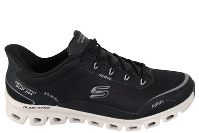 salg af SKECHERS GLIDE STEP DRIZZLE BLACK SLIP-INS