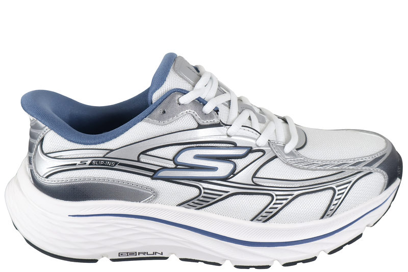salg af SKECHERS GO RUN CONSISTENT 3 - CITY CRUISE WHITE SLATE SLIP-INS