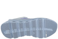SKECHERS SLIP-INS MED LYSEBLÅ SNØREBÅND