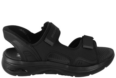 salg af SKECHERS GO WALK ARCH FIT 2.0 SANDAL BLACK