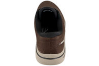 SKECHERS SLIP-INS I CHOKOLADEFARVET TEKSTIL