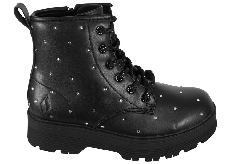 salg af SKECHERS GRAVLEN HI-JEWELS BLACK BOOT