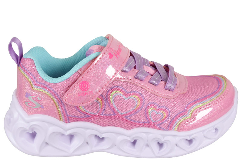 salg af SKECHERS LIGHTS-HEART LIGHTS-BUBBLE LOVE PINK SHOE