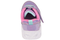 SKECHERS SKO I LILLA TEKSTIL
