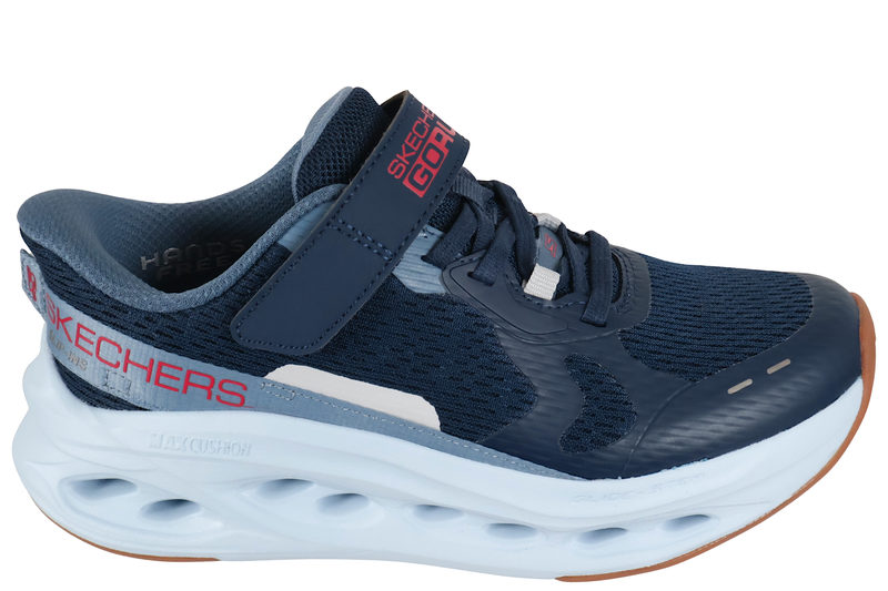 salg af SKECHERS MAX CUSHIONING GLIDE STEP NAVY BLUE SLIP-INS