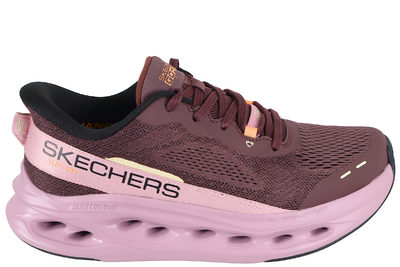 salg af SKECHERS MAX CUSHIONING GLIDE STEP PURPLE SLIP-INS