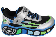 salg af SKECHERS S LIGHTS - LIL STORM SCENE SILVER BLUE SHOE