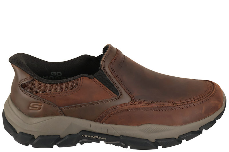 salg af SKECHERS SANTORO - ARCHAIC BROWN SLIP-INS
