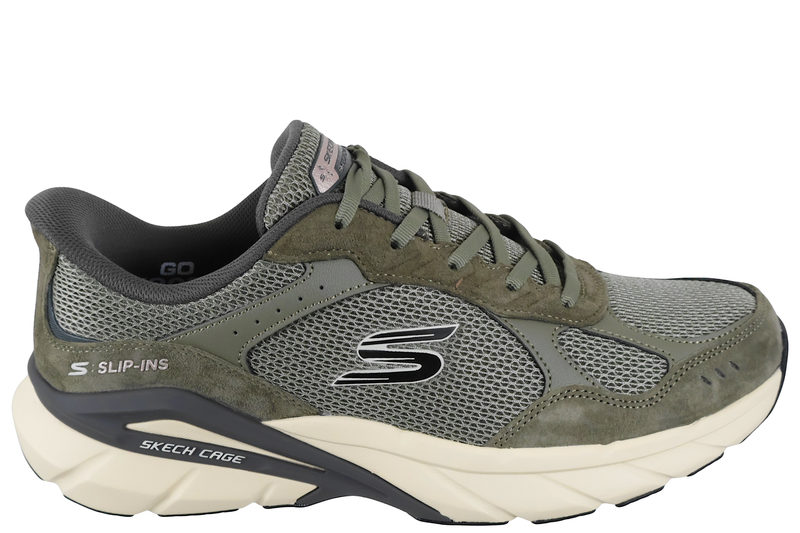 salg af SKECHERS SKECH CAGE - LEXON OLIVE SLIP-INS