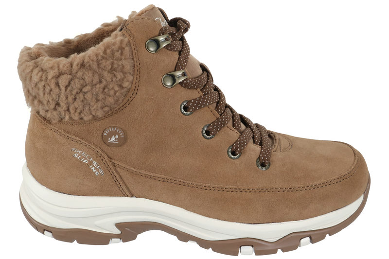 salg af SKECHERS TREGO - SNOW BREEZE CHESTNUT SLIP-INS