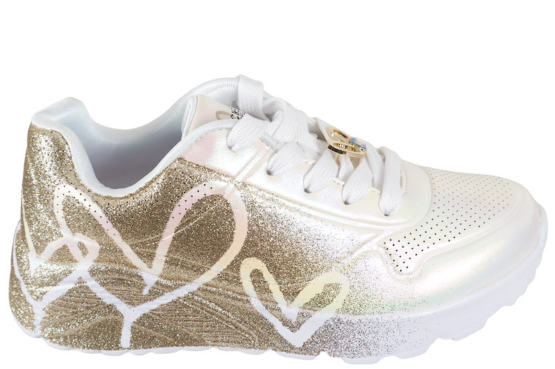salg af SKECHERS UNO LITE HEARTDUST FOREVER WHITE SNEAKER