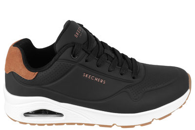 salg af SKECHERS UNO - SUITED ON AIR BLACK SHOE