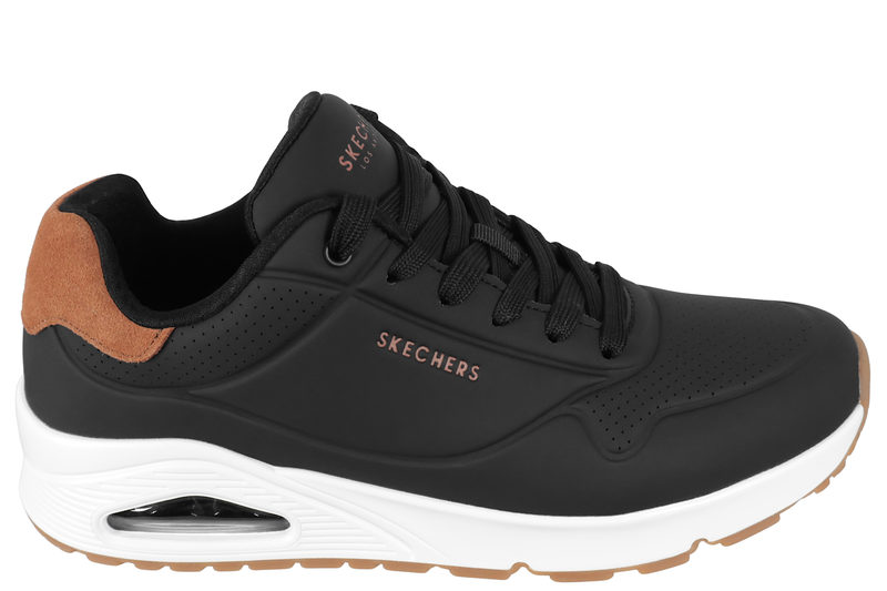 salg af SKECHERS UNO - SUITED ON AIR BLACK SHOE