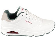 salg af SKECHERS UNO - SUITED ON AIR WHITE SNEAKERS