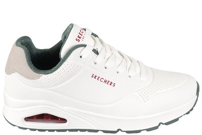 salg af SKECHERS UNO - SUITED ON AIR WHITE SNEAKERS