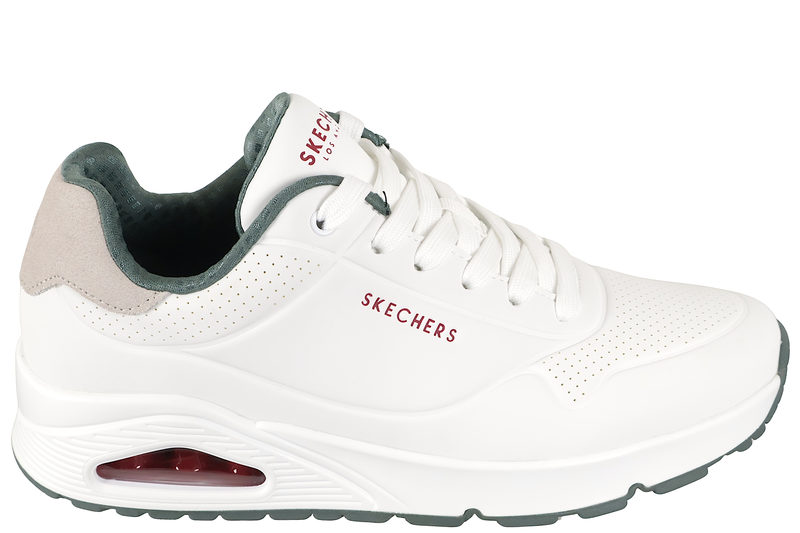 salg af SKECHERS UNO - SUITED ON AIR WHITE SNEAKERS