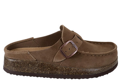 salg af SKVULP SLENTERS I MØRKEBRUNT RUSKIND