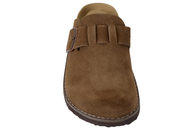 SKVULP SLENTERS I MØRKEBRUNT SKIND