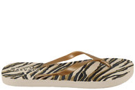 salg af SKVULP TOE-SPLIT SANDAL TIGER KLIPKLAPPER I BEIGE GUMMI