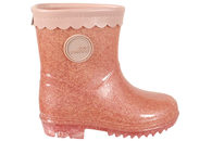 salg af SOFIE SCHNOOR ROSA GUMMISTØVLE MED GLIMMER