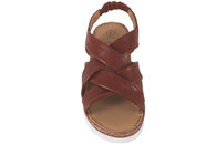 SOFTWALK LET COGNAC SANDAL I GLAT SKIND