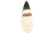 SOFTWALK OFF WHITE LOAFERS I SKIND