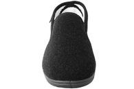 SOFTWALK HJEMMESKO I SORT FILT