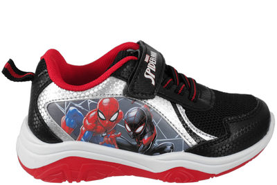 salg af SPIDER-MAN SKO I SORT TEKSTIL MED LYS