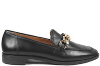 salg af STOCKHOLM DESIGN SORT SKIND LOAFERS